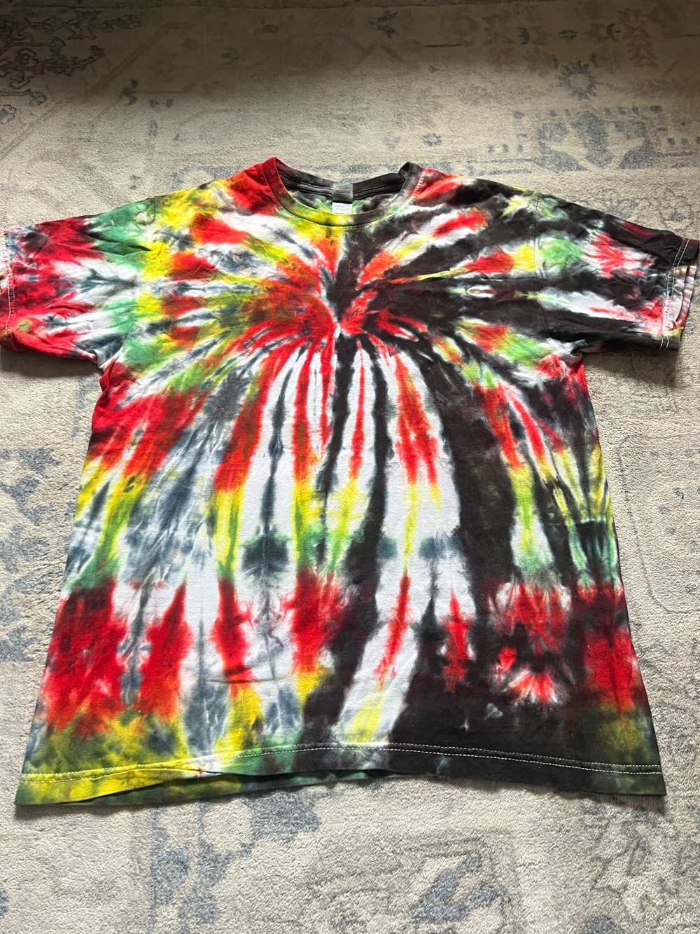 Tie-Dye Short Sleeve Tee - Multicolor